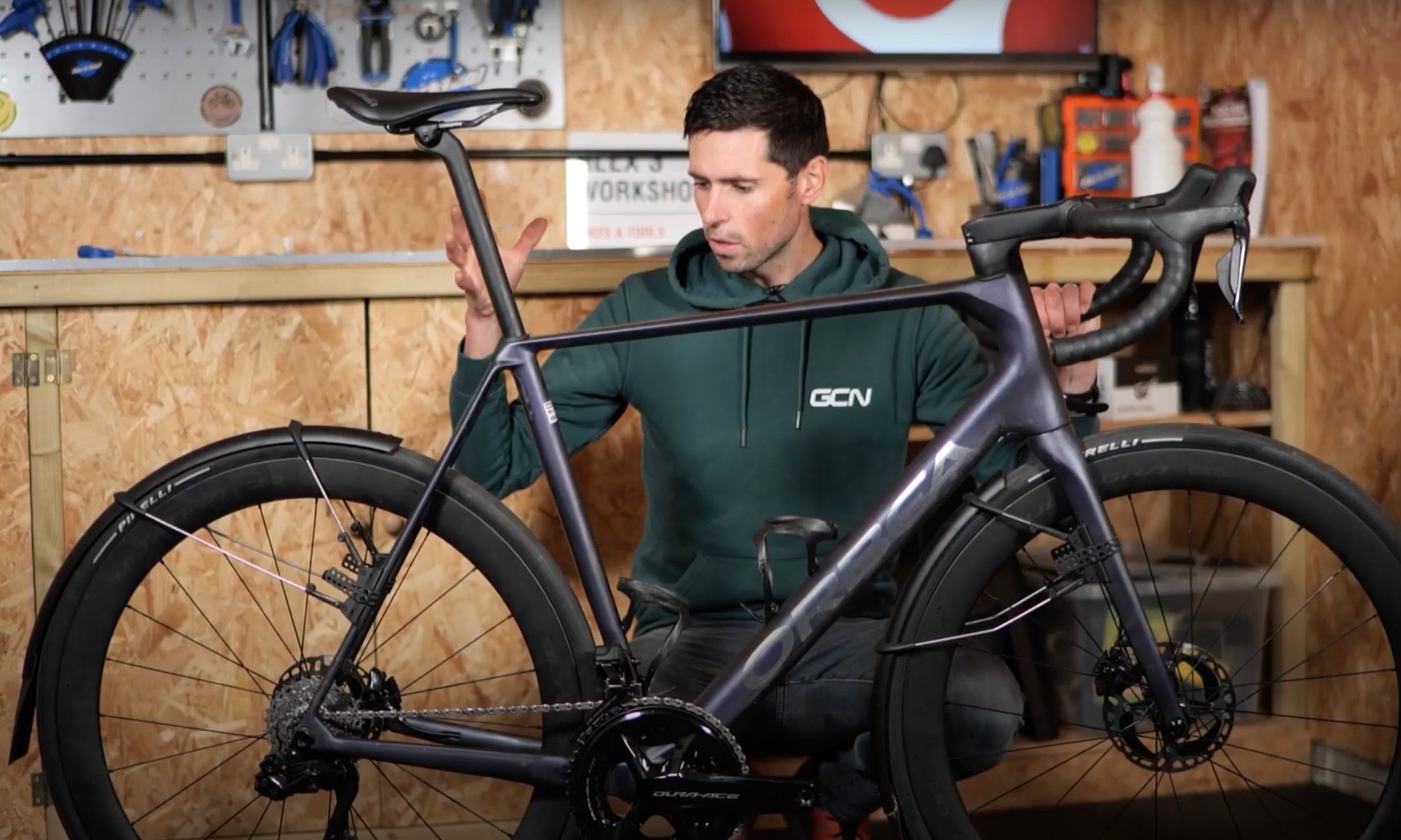 How to fit clip on mudguards to almost any bike GCN